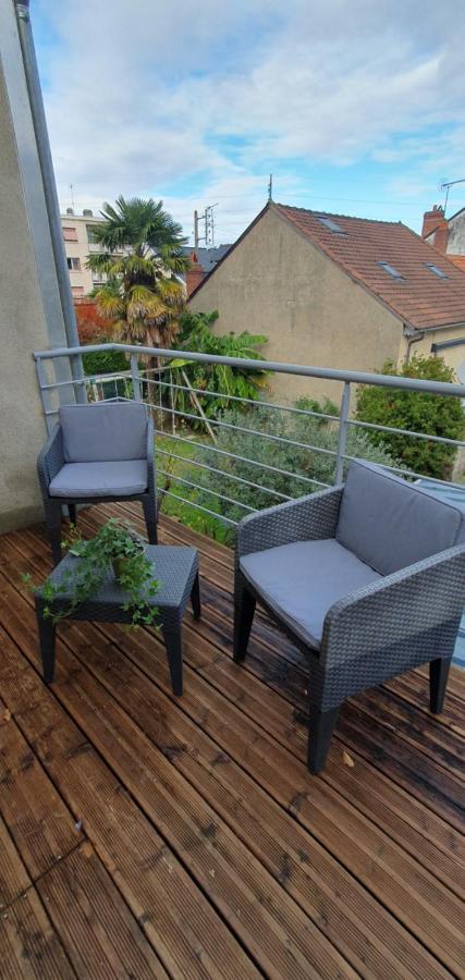 Charmant T2 Avec Grande Terrasse Quartier Jardin Massey Tarbes Buitenkant foto